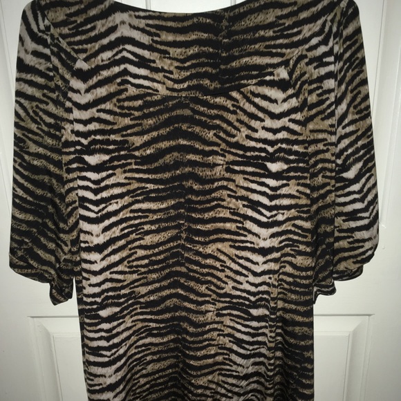 Tiger Stripe Blouse - Picture 2 of 2